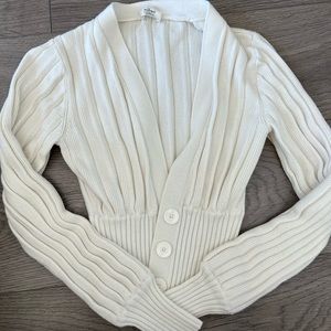 ARITZIA PLUNGE FRONT CARDIGAN